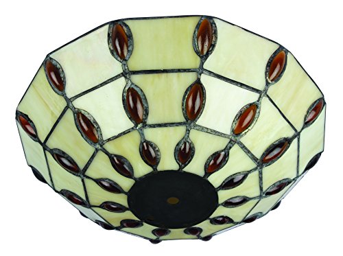 Westinghouse Lighting Paralume Tiffany Diffuser Shade, Bianco