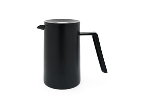 Leopold Vienna Ampiezza Del Caffè A Doppia Parete, 1 Litri, In Acciaio Inox