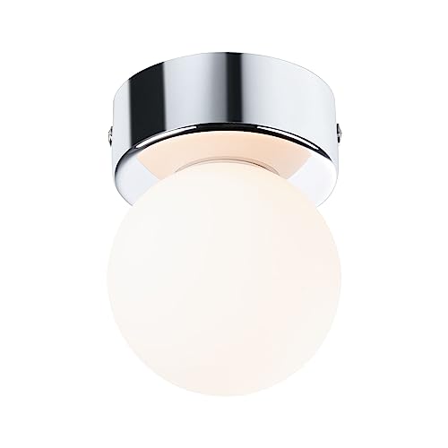 Paulmann 71061 Plafoniera Selection Bathroom Gove Ip44 G9 230V Max 20W Dimmerabile Cromo, Satinato, Luce Bagno