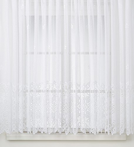 Anna Cortina 8863781L0.105X300 Langstore - Tenda In Jacquard 105X600 Bianco