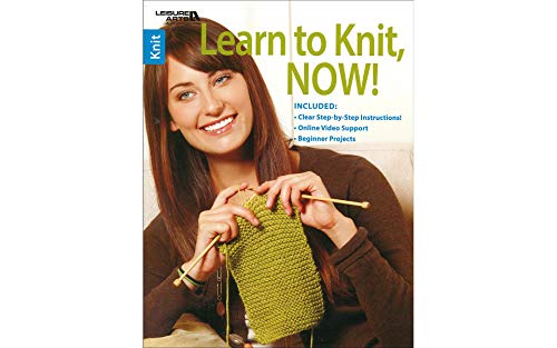 Leisure Arts-Paper Arts-Learn To Knit, Ora!