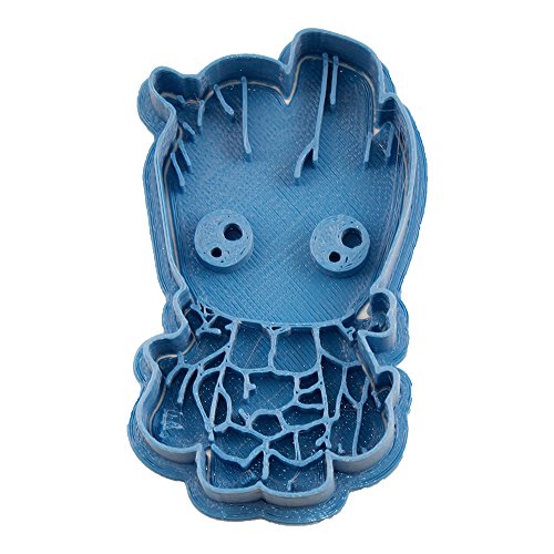 Cuticuter Groot Chibi Guardiani Della Galassia Tagliapasta Per Biscotti, Blu, 8 X 7 X 1,5 Cm