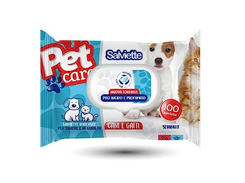 Esseci Italia L.Pet Salviettine Animali 100Pz 59836, Come Da Foto
