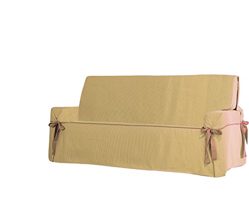 Eysa Italia Salvadivano Con Lacci Plus 2 Posti, Poliestere-Cotone, Marrone, De 140 A 180 Cm