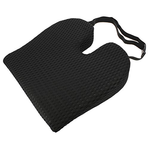 Sumex Rk19007 - Cuscino Viscoelastico Da Sedile, Ortopedico, 42 X 40 Cm, Con Memory Foam Per Alleviare Il Dolore Al Coccige, Ultra Per Auto E Qualsias