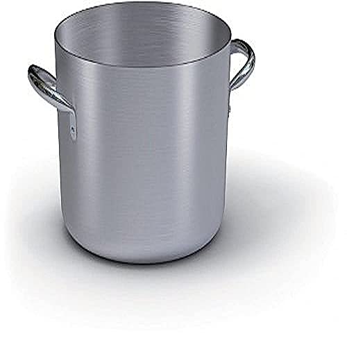 Ballarini Professionale 7020.40 Casseruola Alta Con 2 Manici, Alluminio, Grigio, 40 Cm