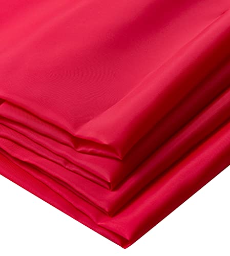 Ipea Tessuto Fodera Rosso - 200 Cm X 150 Cm - Made In Italy - Tessuto Al Metro Per Cucito, Abbigliamento, Fodere, Giacche, Pantaloni, Gonne, Arredamen
