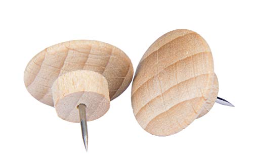 Legamaster 7-145125 - Puntine In Legno Di Faggio, Diametro 20 Mm, 25 Pezzi
