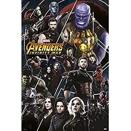 Grupo Erik Editores Gpe5243 – Poster Avengers Infinity War Marvel, 61 X 91,5 Cm