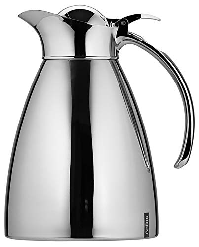 Helios Brilliant Thermos In Acciaio Inox, Lucidato, 1,0 L