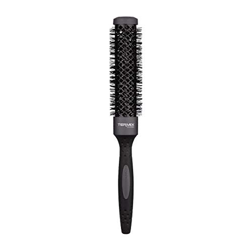 Termix Evolution Xl Spazzola Per Capelli Ø28 Rotonda, 3 Cm Più Lunghe, Che Riducono I Tempi Di Asciugatura, Fibre Ionizzate E Tubo Antiaderente.