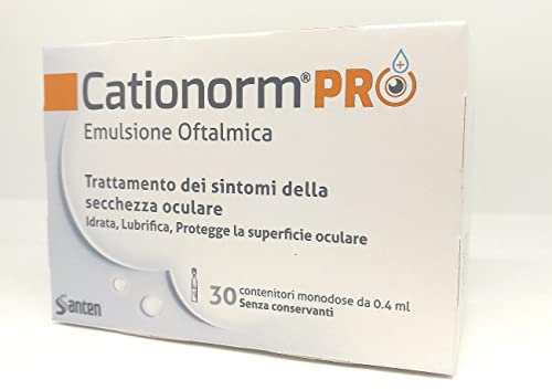 Santen Italy Cationorm Pro Ud, 30 Flaconcini Monodose Da 0,4Ml