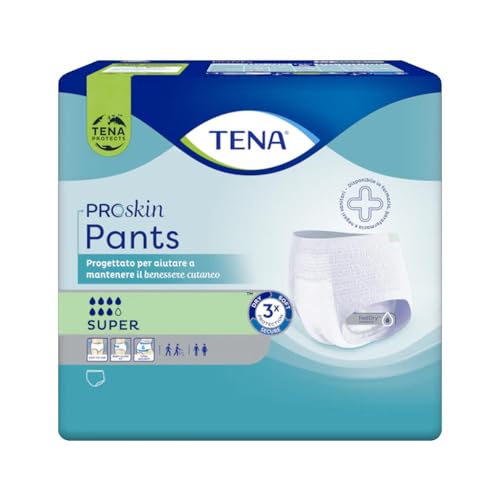 Tena Proskin - Pants Super Mutandine Assorbenti Incontinenza Taglia L, 10Pezzi