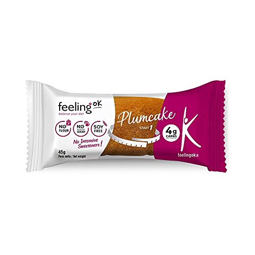 Feeling Ok 1 Plumcake Da 45G Gusto Mandorla
