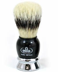Omega 11648 Pure Bristle Shaving Brush By Omega