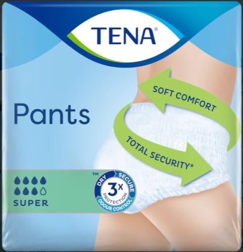 Tena Proskin - Pants Super Mutandine Assorbenti Incontinenza Taglia Xl, 12Pezzi