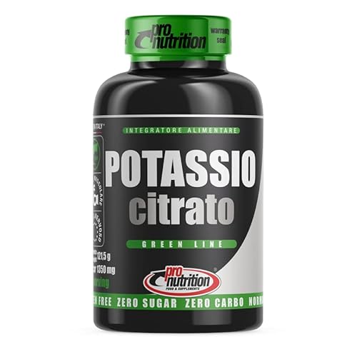 Pronutrition Potassio Citrato 90 Cpr - Potassio Citrato Per Il Normale Funzionamento Del Sistema Nervoso E Alla Normale Funzione Muscolare