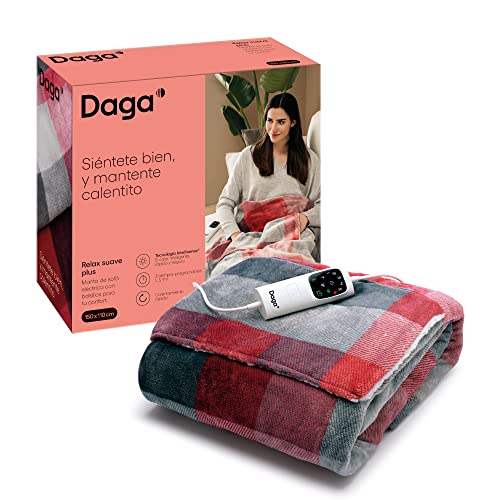 Coperta Elettrica Daga Plus 16876 150 W (150 X 110 Cm)