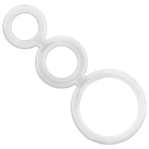 Addicted Toys Set Anillos Pene Y Testiculos Clear