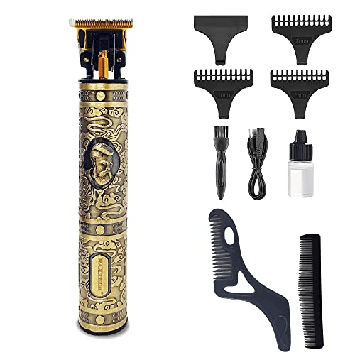 Tagliabarba Regolabarba Tagliacapelli Professionale Di Precisione Barba Elettrica Trimmer E Precisione Impermeabile Con 3 Pettini