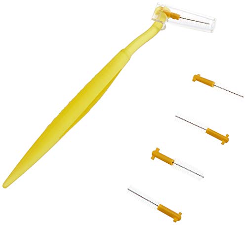 Curaprox Prime Plus, Giallo, 5 Pezzi - 1 Unita