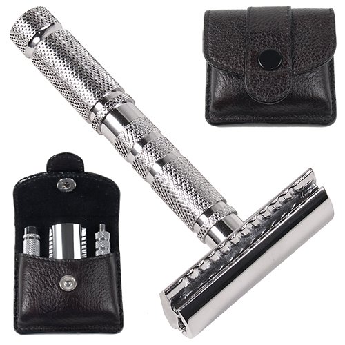 Parker Safety Razor Rasoio Di Sicurezza Da Viaggio A1R