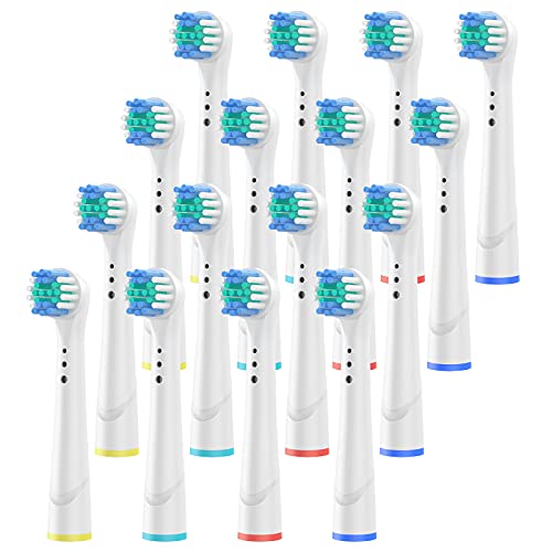 Testine Di Ricambio Per Oral B，Testine Per Spazzolino Di Ricambio Braun Oral B ，Pulizia Profonda ，Compatibile Ricambi Spazzolino Elettrico (W)
