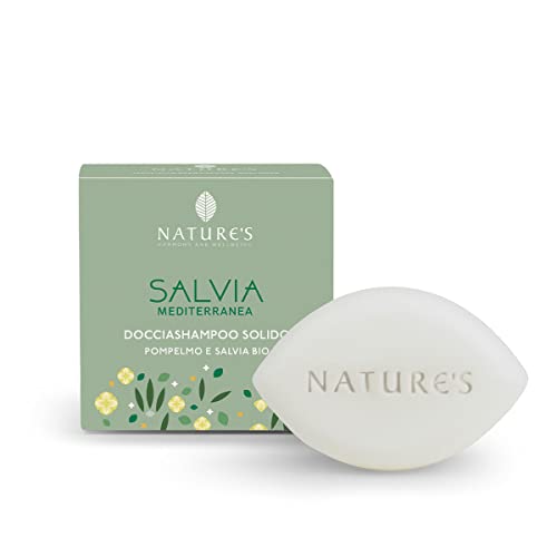 Nature'S Salvia Mediterranea Docciashampoo Solido 60 Grammi