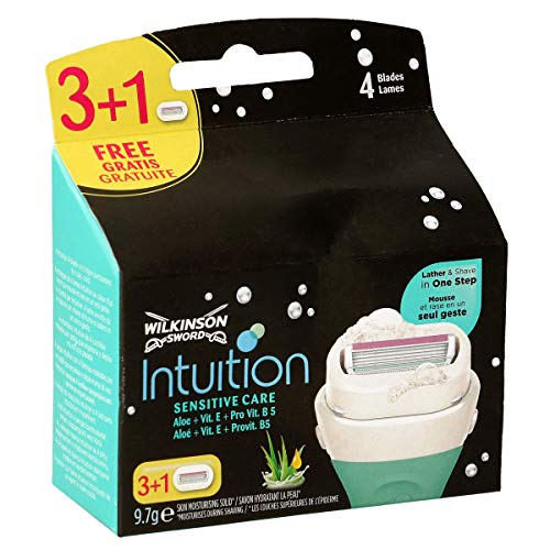 Wilkinson Intuition Sensiive Care Lamette Da Barba 4 Pezzi