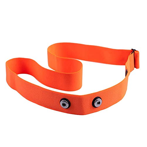 1Neismartech Fascia Elastica Regolabile Per Cardio Frequenzimetro Garmin Polare Wahoo Bryton Cinturino In Tessuto Premium In Nylon E Spandex Con Attac