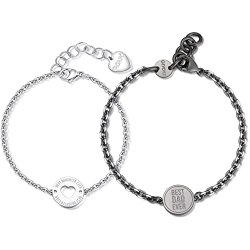 S’Agapõ Coppia Di Bracciali Da Uomo E Donna Di Sagapò Della Collezione Me You. Bracciali Realizzati In Acciaio Con Cuore. Lunghezza: 21 Cm - 18,5 Cm.