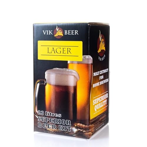 Beer & Wine Malto Per Birra Artigianale, Birra Fatta In Casa, Malto Preparato Per Birra, Kit Birra Artigianale (Lager)