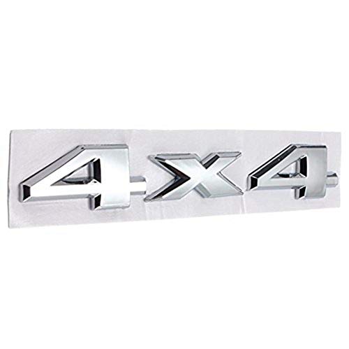 Alamor Car 3D New 4 X 4 Sticker Chrome Logo Decal Emblem Per Jeep Dodge Abs
