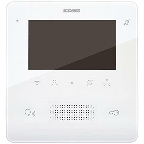 Elvox Tab Free Videocitofono Vivavoce Lcd A Colori Da Parete 2 Fili Colore Bianco 7559