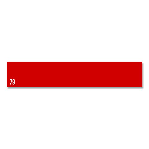 Cartoncino Bristol 70X100 Pz.10 Rosso Fuoco 79