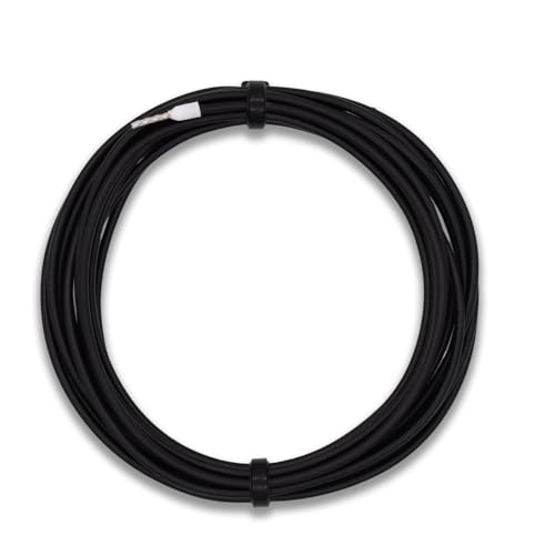 Ebrom Ginna Per Radio Fm Da Incasso O Radio Fm Tradizionali Con Connettore Antenna Esterna – Lunghezza: 3 Metri – Adatto Ad Esempio Per Busch Jäger Ra