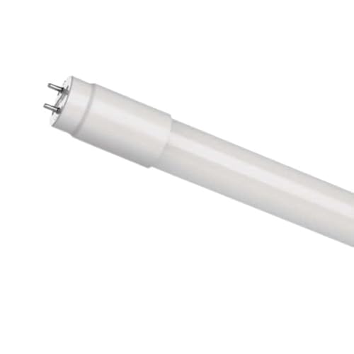Tubo Led T8 12W 60Cm In Vetro - Alimentazione Bilaterale - Luce Naturale 4500K