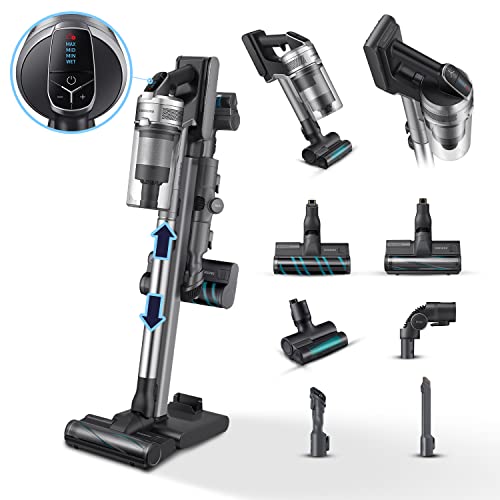 Samsung Aspirapolvere Senza Fili Jet™ 90 Complete Vs20R9046T3/Et, Senza Sacco, Potenza 200W, 6 Accessori Inclusi, Fino A 60 Min Di Autonomia, Argento