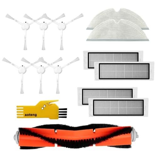 Accessori Per Xiaomi 1C Xiaomi Xm200022 Xiaomi 25012 Aspiratore Robot Aspirapolvere Pezzi Di Ricambio Pacchetto Di 1 Spazzole Principali E 4 Filtri He