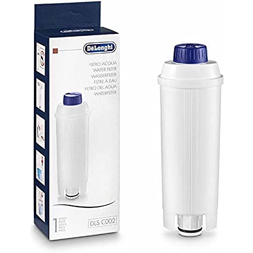 De'Longhi Dlsc002 Filtro Addolcitore Per Acqua Macchina Caffè Automatiche, Ricambio Filtro Macchina Caffè Della Serie Ecam, Utile E Facile Da Installa