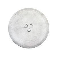 Piatto Forno A Microonde Da Tavolo 245 Mm, Nero