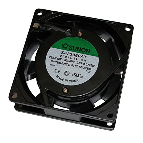 Ventilatore 230V Ac 14W 80X80X25Mm 29M³/H 2300U/Min 29M³/H Sunon Sf23080At2082Hsl
