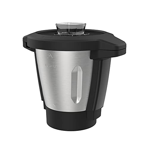Cecotec Caraffa Havana Easy, Capacità Di 3,3 Litri, Brocca In Acciaio Inox Con Rivestimento Antiaderente, Compatibile Con Mambo Touch