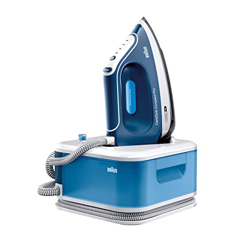 Braun Carestyle Compact Pro Ferro Da Stiro A Vapore, Tecnologia Freeglide 3D,Icaremode, Modalità Eco E Turbo,Stiratura Verticale, Antigocciolamento, S