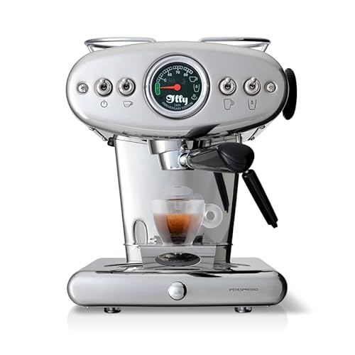 Illy 60501 Macchina Caffè X1 Anniversary Eco Mode A Capsule Iperespresso Colore Inox