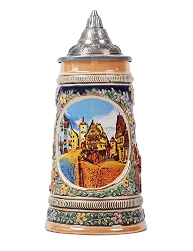 Nenbolec Boccale Birra Tedeschi Germania Francoforte Romer Oktoberfest Beer Stein Mug 0.6L