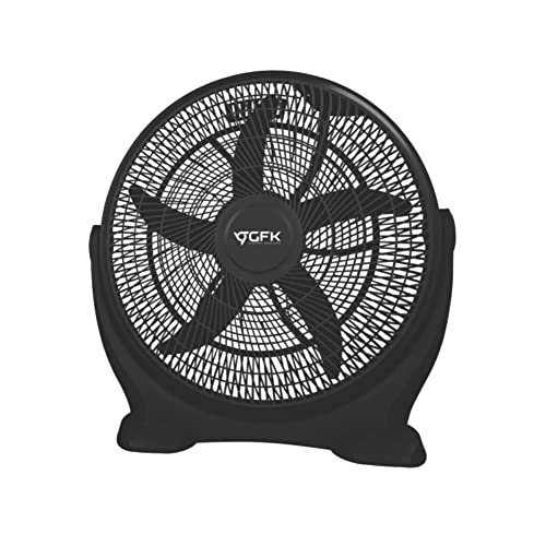 Pratiko Life Ventilatore Da Tavola, Vortice, Gfk Super Potente 60 Cm 50 Watt 3 Velocità