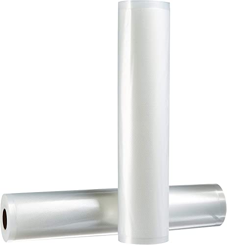 Amazon Basics - Rotoli Sottovuoto Per Alimenti, 28 Cm X 500 Cm, 2 Unità