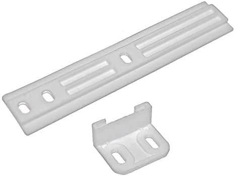 Marel Shop® - Kit Slitte Per Porte Frigo E Congelatori Compatibili Con Smeg Per Fissaggio Ad Incasso