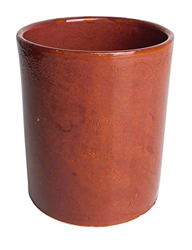 Home Shop Italia Bicchiere Terracotta Cm 8 Senza Manico Cucina Casa Offerta (8 Cm)